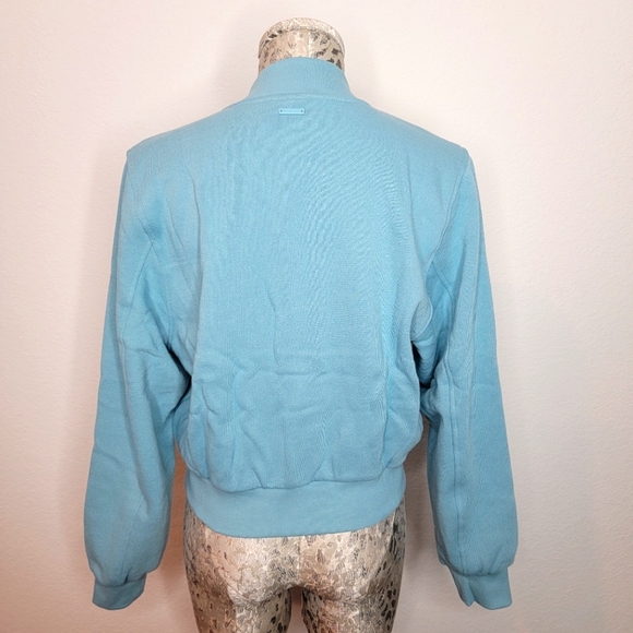 Victoria's Secret Cotton Fleece Bomber Jacket. - Picture 5 of 14
